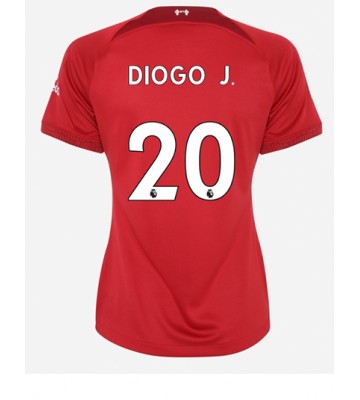 Liverpool Diogo Jota #20 Hjemmedrakt Kvinner 2022-23 Kortermet